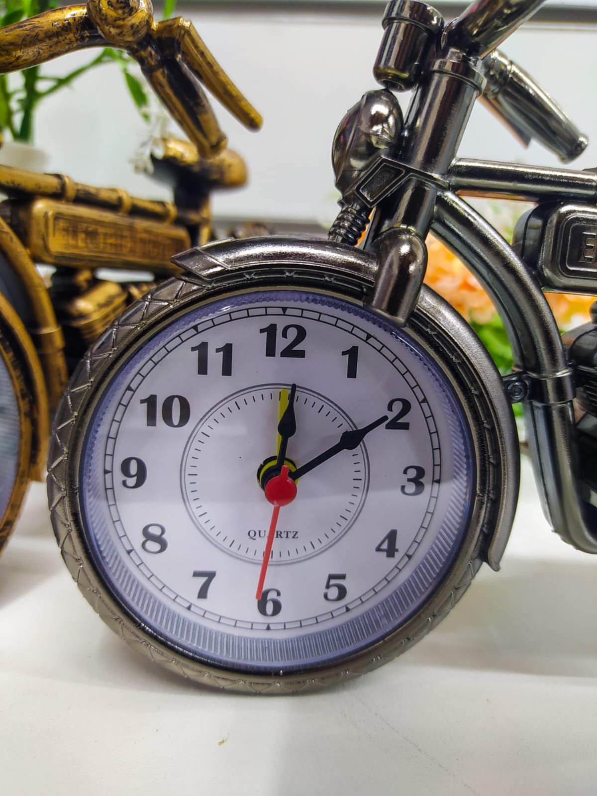 Relógio Despertador em Formato de Bicicleta - Imagem 4